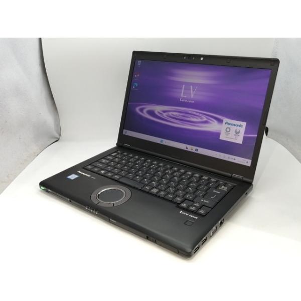 【中古】Panasonic Let's note LV8 CF-LV8WSJQP【i7-8665U 16G 256G(SSD) DVDマルチ 1GbE WiFi 14LCD(1920x1080)】【浜松駅前】保証期間１ヶ月【ランクA】