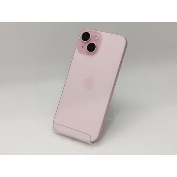 中古】Apple au 【SIMフリー】 iPhone 15 128GB ピンク MTMJ3J/A【浜松