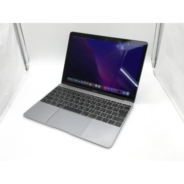 【中古品】Apple MacBook 12-inch MLHE2J/A 中古】Apple MacBook 12インチ CoreM3:1.1GHz 256GB スペースグレイ