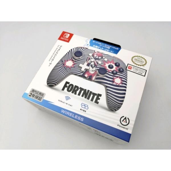 【未使用】PowerA PowerA ワイヤレスコントローラー for Nintendo Switch NSGP0416JP-01 [フォートナイト カドルチームリーダー]【ECセンター】保証期間１週間