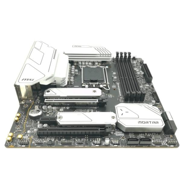 中古品)MSI MAG B660M MORTAR WIFI DDR4 マザーボード Micro-ATX