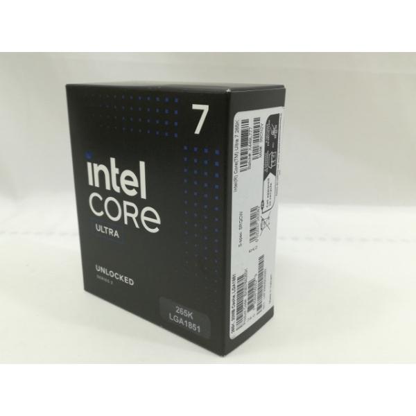 未使用】Intel Core Ultra 7 265K(3.9GHz) Box LGA1851/20C(P:8C/E:12C