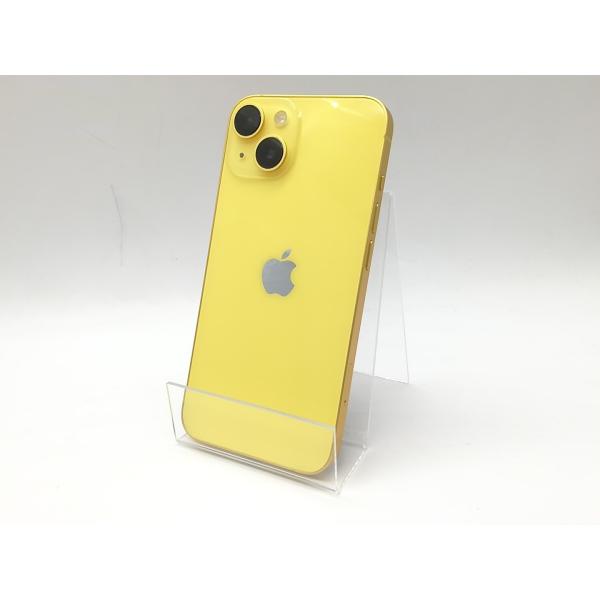バッテリー新品交換済 iPhone14 128GB イエロー SIMフリー 中古 外装Aランク 美品 電池新品交換済 本体 返品OK