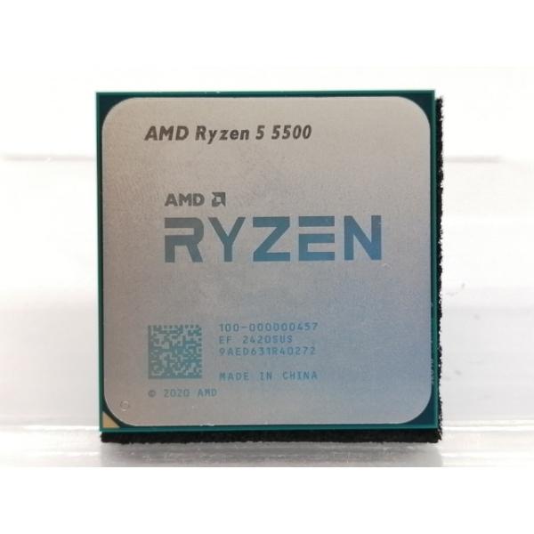 中古】AMD Ryzen 5 5500 (3.6GHz/TC:4.2GHz) bulk AM4/6C/12T/L3 16MB