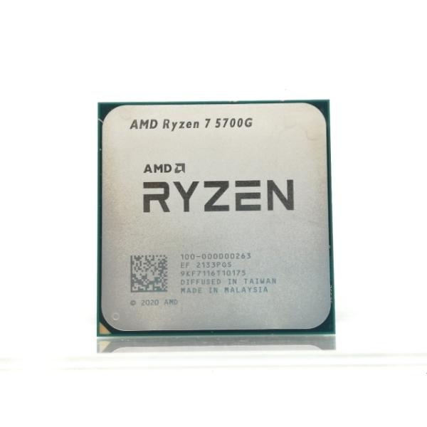 中古】AMD Ryzen 7 5700G (3.8GHz/TC:4.6GHz) BOX AM4/8C/16T/L3 16MB