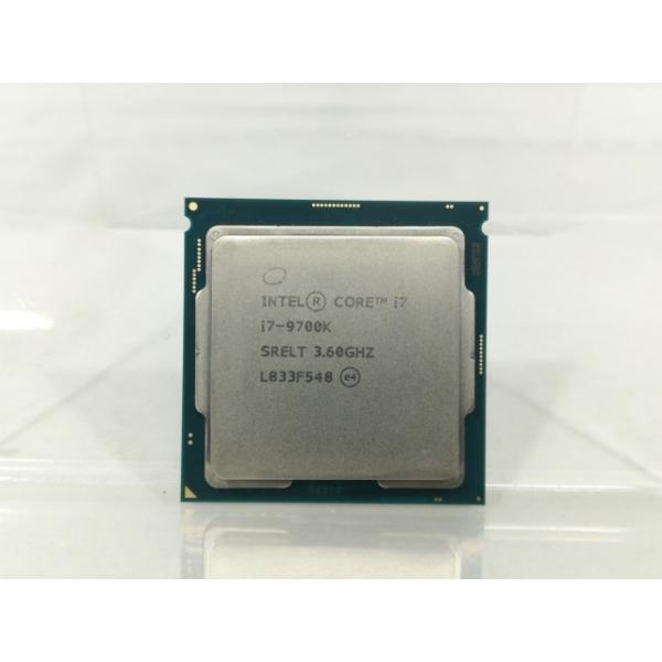 中古】Intel Core i7-9700K (3.6GHz/TB:4.9GHz/SRG15/R0) bulk LGA1151