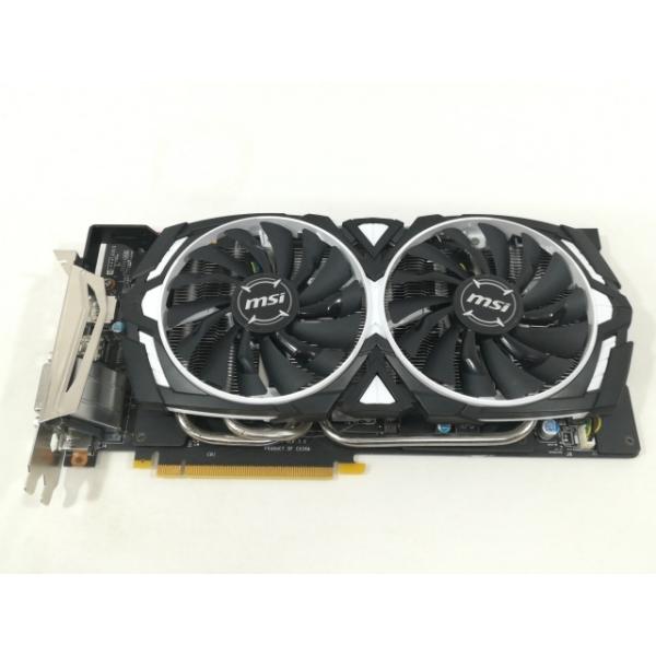 中古】MSI GeForce GTX 1080 ARMOR 8G OC GTX1080/8GB(GDDR5X)/PCI-E