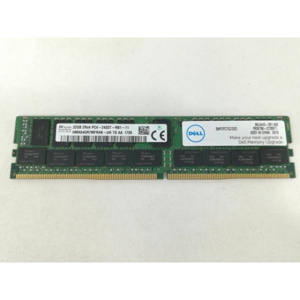 DDR4-2400 ECC Registered メモリー 32GB 中古】DDR4 32GB PC4-19200(DDR4-2400) Registered/ECC【サーバー用
