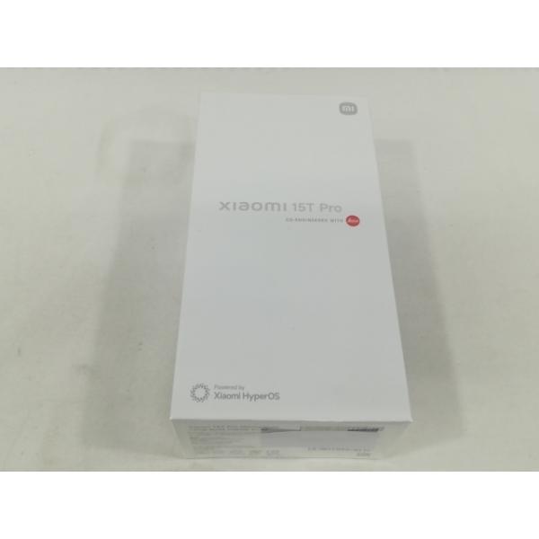 未使用】Xiaomi 国内版 【SIMフリー】 Xiaomi 15T Pro グレー 12GB