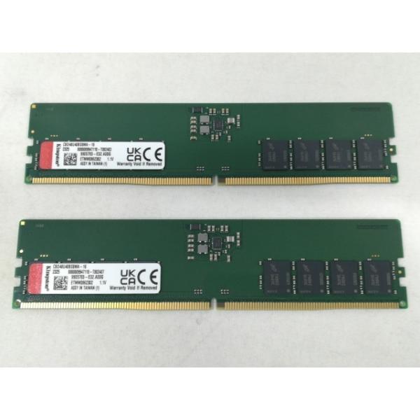 中古】DDR5 16GB 2枚組（合計32GB） DDR5-4800(PC5-38400