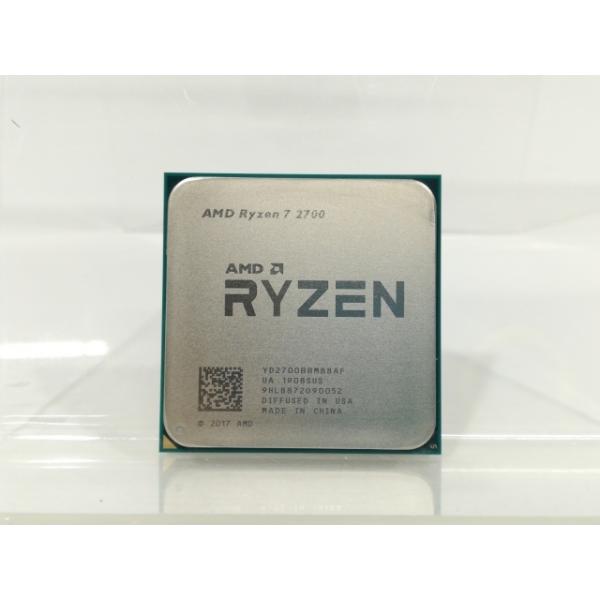 【中古】AMD Ryzen 7 2700 (3.2GHz/TC:4.1GHz) bulk AM4/8C/16T/L3 16MB/TDP 65W【大阪本店】保証期間１週間