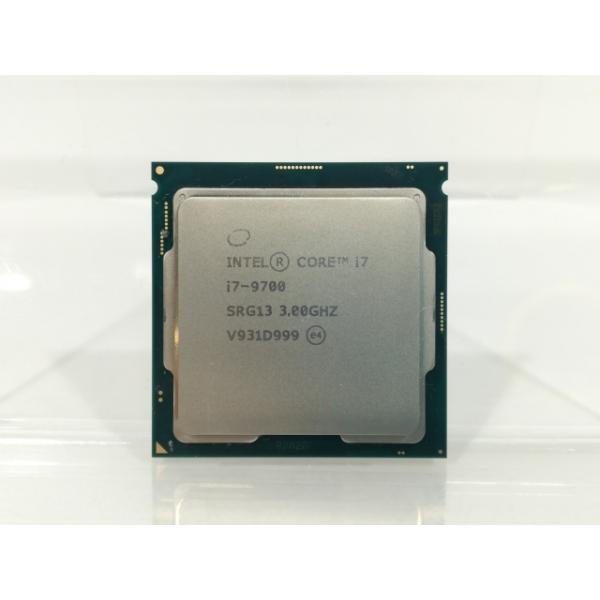 【中古】Intel Core i7-9700 (3GHz/TB:4.7GHz/SRG13/R0) bulk LGA1151/8C/8T/L3 12M/UHD630/TDP65W【大阪本店】保証期間１週間