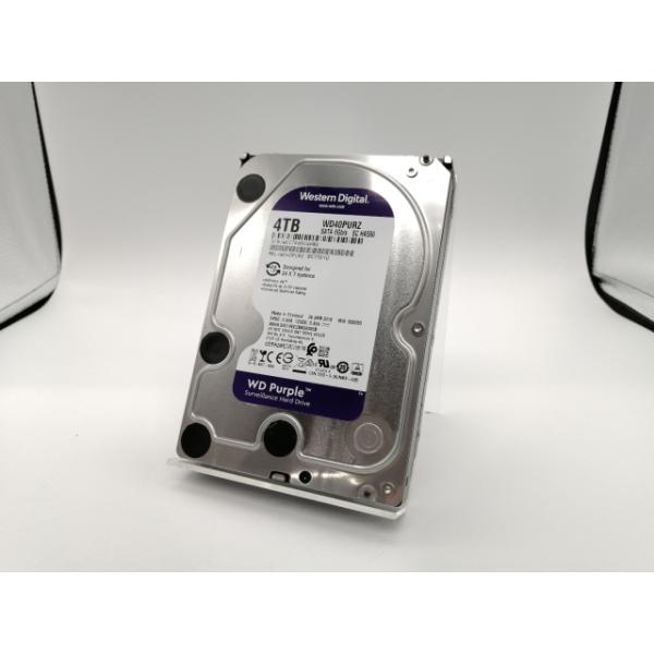 【中古】W.D. WD40PURZ WD Purple 4TB/5400rpm/64MB/6Gbps【大阪本店】保証期間１週間