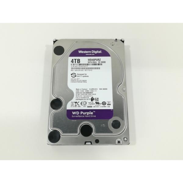 中古】W.D. WD40PURZ WD Purple 4TB/5400rpm/64MB/6Gbps【大阪本店