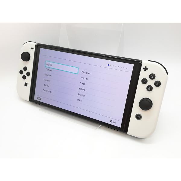 中古】Nintendo Switch 本体 (有機ELモデル) HEG-S-KAAAA ホワイト