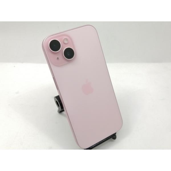 中古】Apple 国内版 【SIMフリー】 iPhone 15 256GB ピンク MTMP3J/A