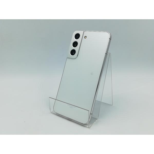 中古】SAMSUNG au 【SIMフリー】 Galaxy S22 ファントムホワイト 8GB 