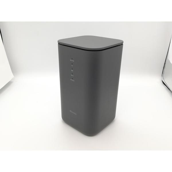 中古】SHARP docomo 【SIMフリー】 home 5G HR02 [ダークグレー