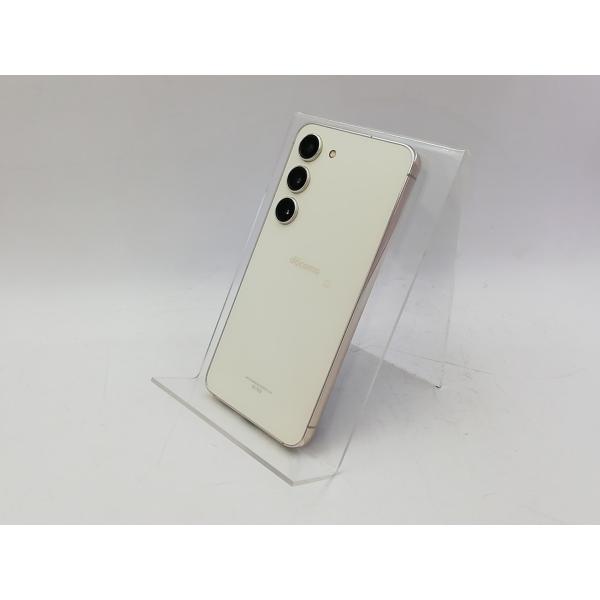 中古】SAMSUNG docomo 【SIMフリー】 Galaxy S23 クリーム 8GB