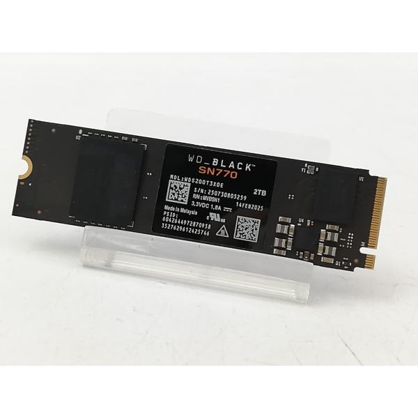 中古】W.D. WD_Black SN770 NVMe WDS200T3X0E 2TB/M.2 2280(PCIe4.0