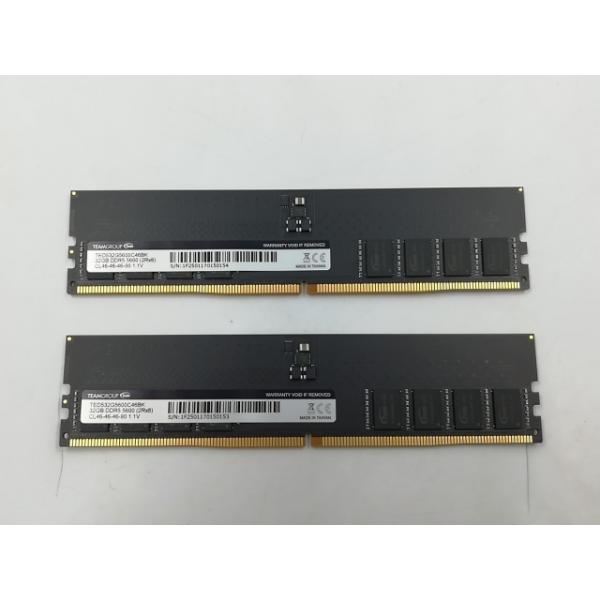 中古】DDR5 32GB 2枚組（合計64GB） DDR5-5600(PC5-44800