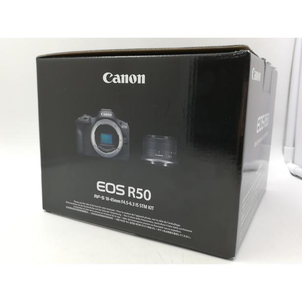 未使用】Canon EOS R50 RF-S18-45 IS STMレンズキット ブラック【大宮