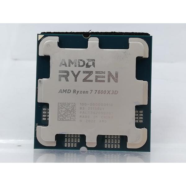 【中古】AMD CPU Ryzen 7 7800X3D BOX 中古】AMD Ryzen 7 7800X3D (4.2GHz/TC:5GHz) BOX AM5/8C/16T/L3 96MB