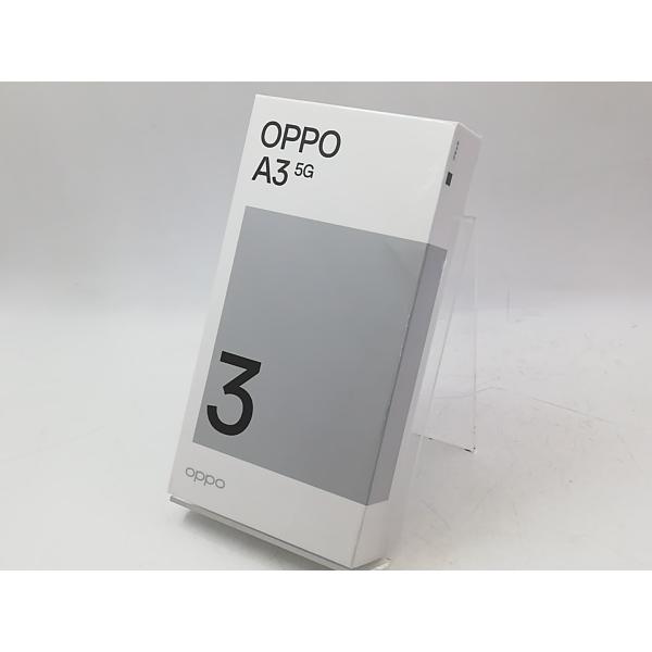 未使用】Oppo ymobile 【SIMフリー】 OPPO A3 5G 4GB 128GB ブラック