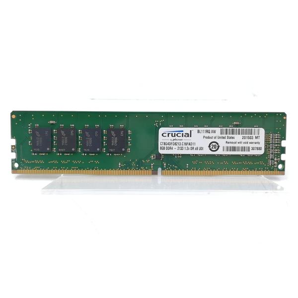 【中古】DDR4 8GB PC4-17000(DDR4-2133)【デスクトップPC用】【大宮東口】保証期間１週間