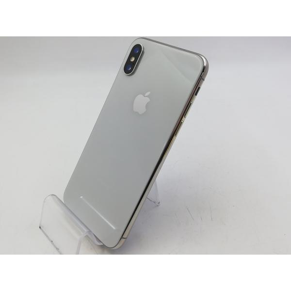 中古】Apple SoftBank 【SIMロック解除済み】 iPhone X 256GB シルバー