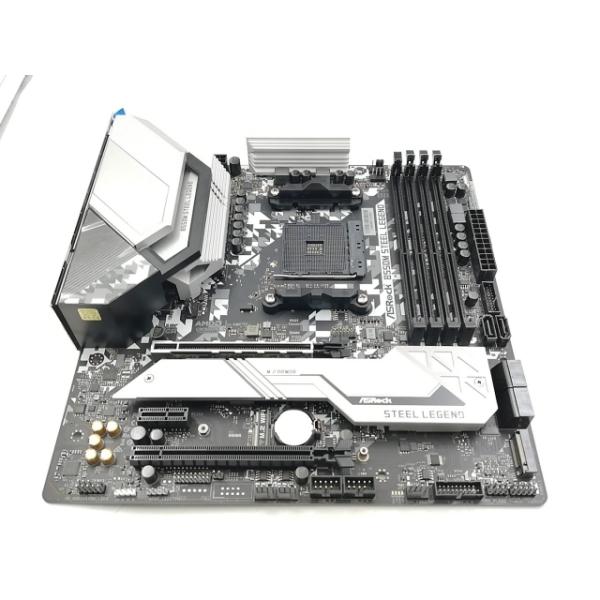 【中古】B550M Steel Legend 中古】ASRock B550M Steel Legend B550/AM4/2.5GbitLAN/MicroATX【大宮