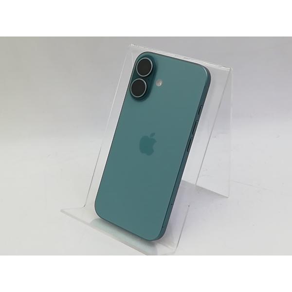 中古】Apple au 【SIMフリー】 iPhone 16 128GB ティール MYDV3J/A