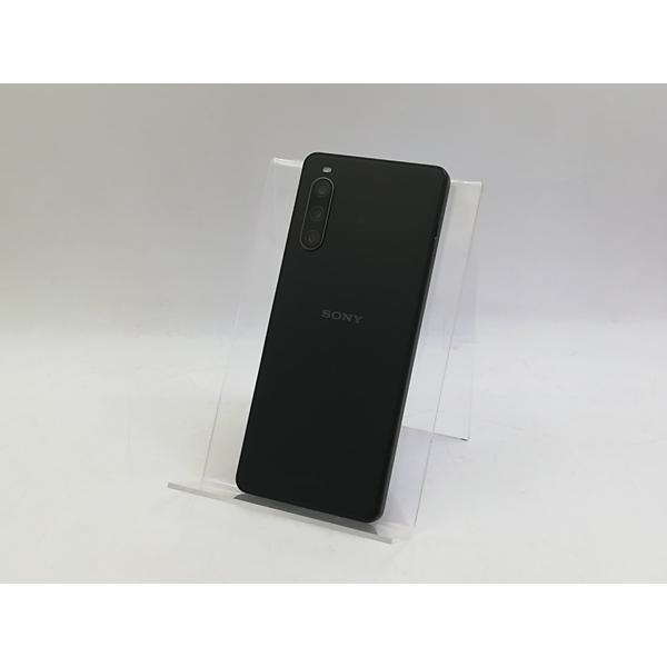 中古】SONY 楽天モバイル 【SIMフリー】 Xperia 10 IV ブラック 6GB