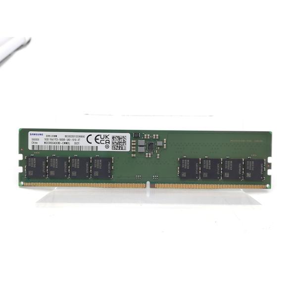 【中古】Samsung 16GB×2 DDR5 5600 デスクトップ 中古】DDR5 16GB 2枚組（合計32GB） DDR5-5600(PC5-44800