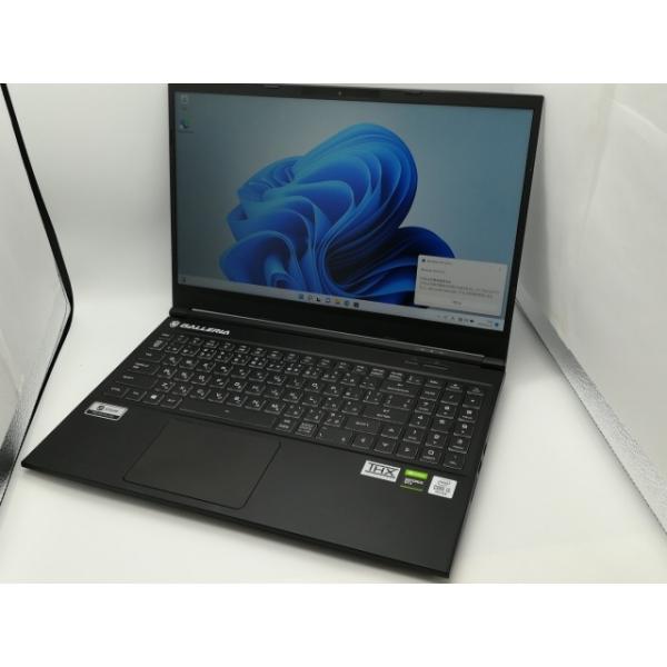 中古】Dospara GALLERIA GCL1650TGF 【i5-10300H 16G 500G(SSD 