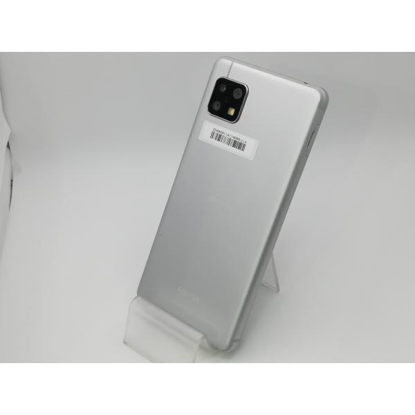 中古】SHARP docomo 【SIMロック解除済み】 AQUOS sense4 シルバー 4GB