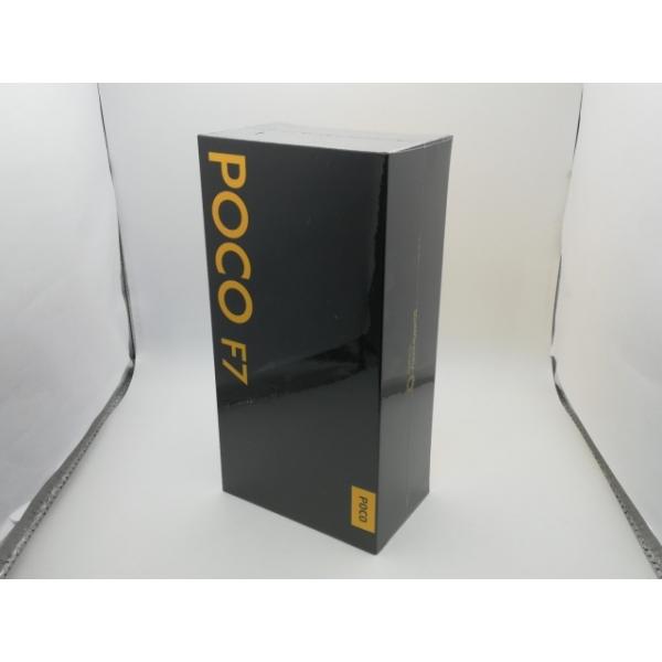 未使用】Xiaomi 国内版 【SIMフリー】 Poco F7 ブラック 12GB 256GB