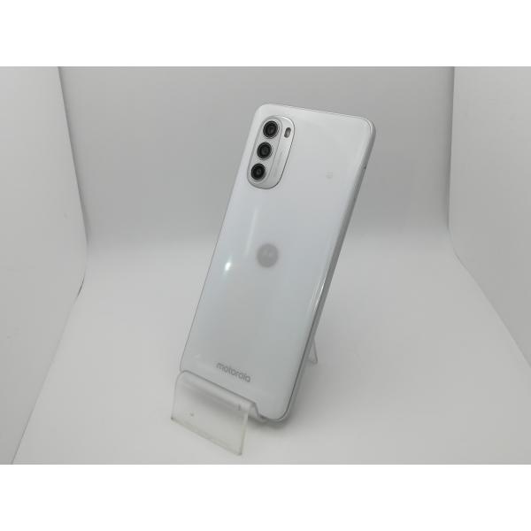 中古】MOTOROLA 国内版 【SIMフリー】 moto g52j 5G パールホワイト
