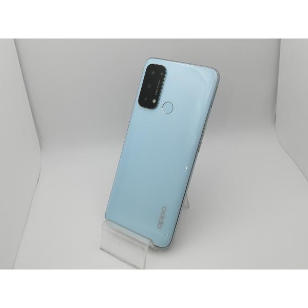 中古】Oppo 国内版 【SIMフリー】 OPPO Reno5 A アイスブルー 6GB