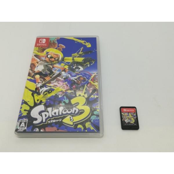 【中古】Nintendo スプラトゥーン3 [Nintendo Switch]【新橋烏森通り】保証期間１週間