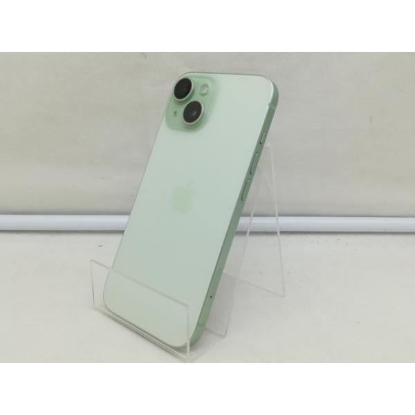 ● 美品 iPhone15 256GB グリーン MTMT3J/A SIMフリー 中古】Apple 国内版 【SIMフリー】 iPhone 15 256GB グリーン