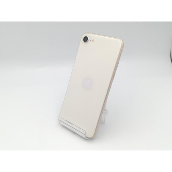 【中古】Apple SoftBank 【SIMフリー】 iPhone SE（第3世代） 64GB スターライト MMYD3J/A【大阪堂島】保証期間１ヶ月【ランクC】