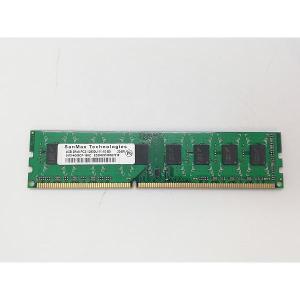■分類：メモリー■ランク：中古■メーカー：DDR3■製造番号：ED20029105W27218■備考：SanMax 付属品：本体のみ■保証期間：１週間■注意事項：お客様のモニター発色の具合によって、実際の商品と色合いが異なる場合があります。