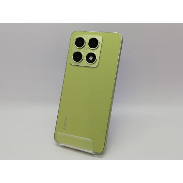 ⭐Xiaomi 14T⭐レモングリーン⭐au版SIMフリー⭐未使用に近い⭐♪ 中古】Xiaomi au 【SIMフリー】 Xiaomi 14T 12GB 256GB レモン