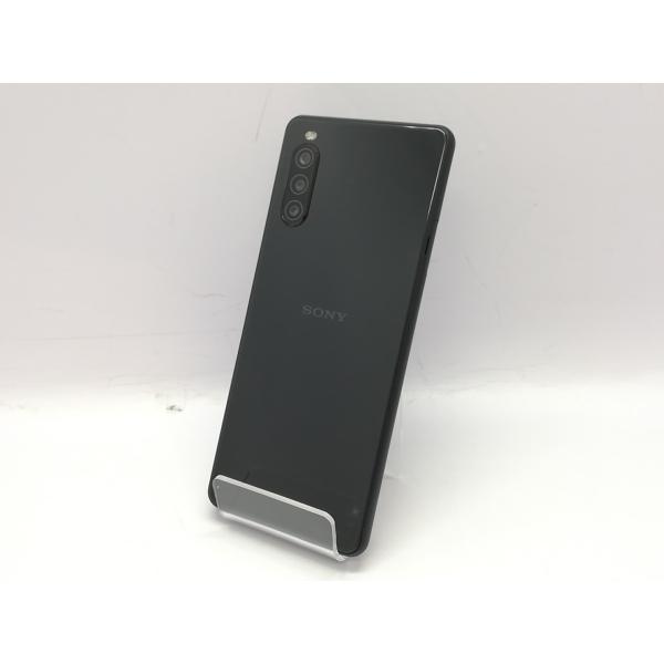 中古】SONY au 【SIMロック解除済み】 Xperia 10 II ブラック 4GB 64GB