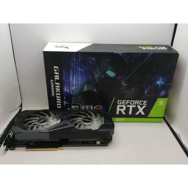 中古】玄人志向 GG-RTX3070-E8GB/OC/DF RTX3070/8GB(GDDR6)/PCI-E