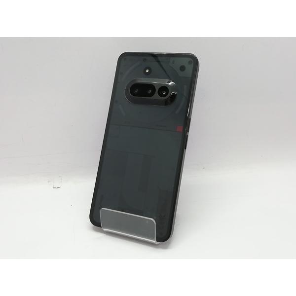 中古】NOTHING 国内版 【SIMフリー】 Nothing Phone (3a) ブラック 8GB