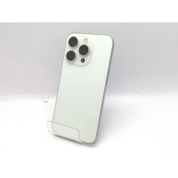 【中古】Apple 国内版 【SIMフリー】 iPhone 15 Pro 128GB ホワイトチタニウム MTU83J/A【立川フロム中武】保証期間１ヶ月【ランクB】