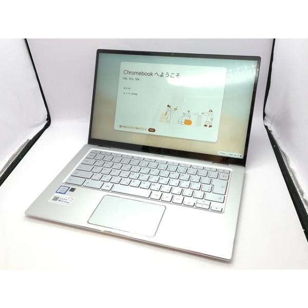 中古】Chromebook Flip C434TA C434TA-AI0116 シルバー【CoreM3-8100Y