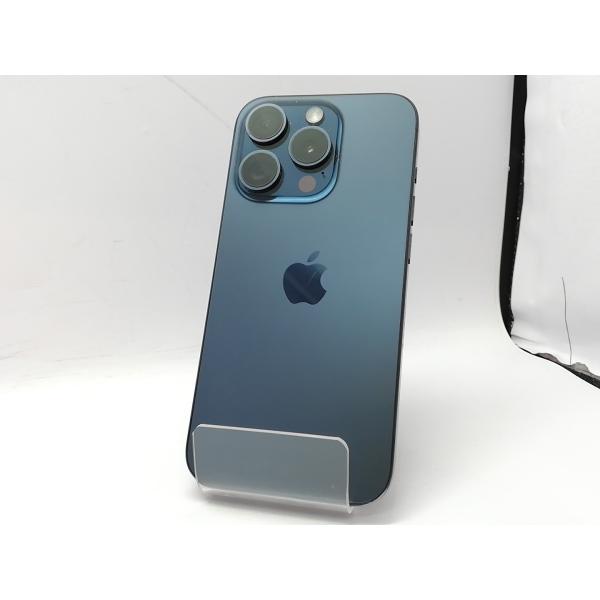 【中古】Apple 国内版 【SIMフリー】 iPhone 15 Pro 256GB ブルーチタニウム MTUG3J/A【立川フロム中武】保証期間１ヶ月【ランクC】